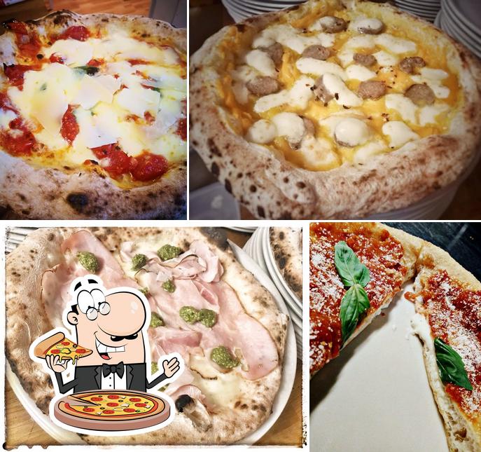 A Pizza Lab, vous pouvez prendre des pizzas