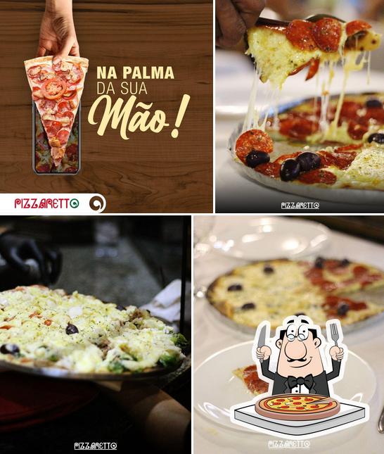 Order pizza at Pizzaretto Pizzaria e Restaurante