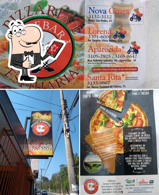 Look at the pic of Pizzaria Aldebarã