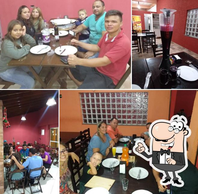 O interior do Pizzaria Avellare