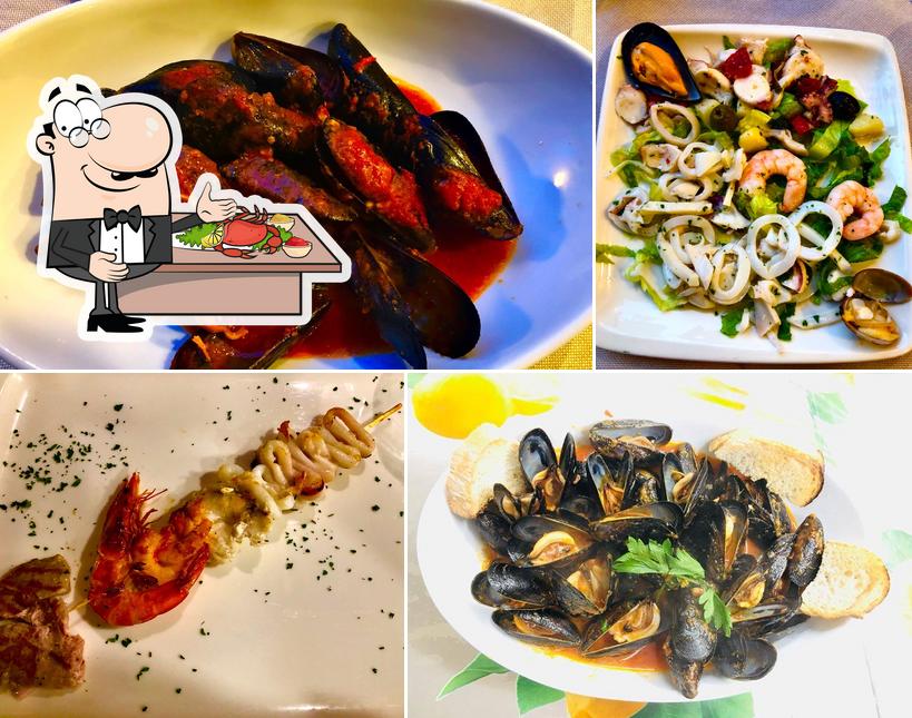 Prenditi la cucina di mare a Ristorante Pizzeria Jussi