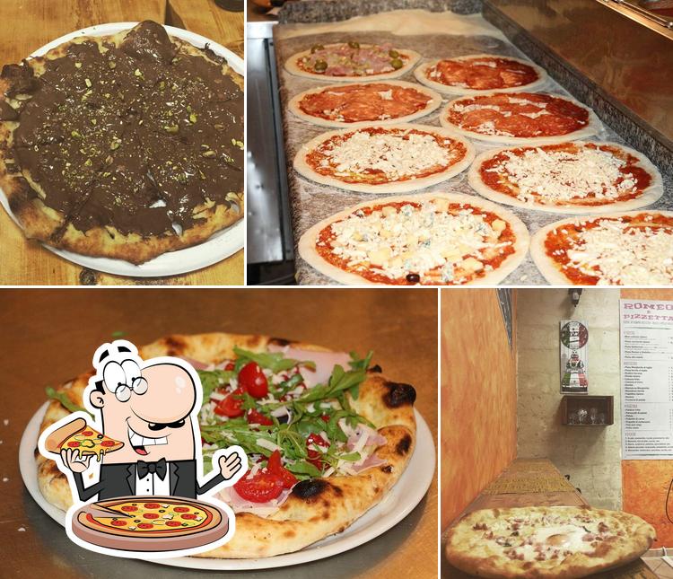 Scegli tra le molte varianti di pizza