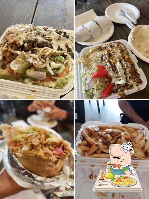 Food at Shawarma Land