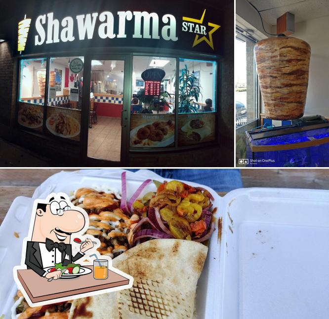 Nourriture à Sir Shawarma