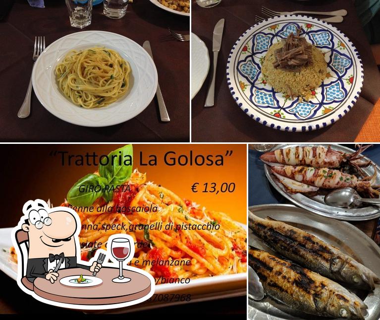 Plats à Trattoria La Golosa