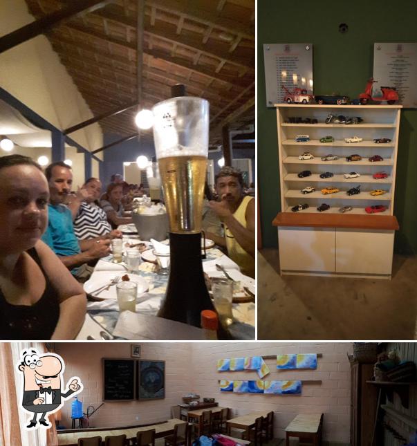 O interior do Palheiro Gastrobar