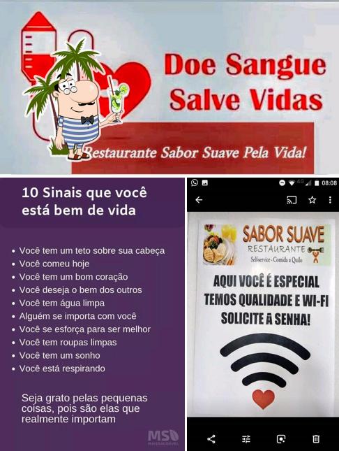 See the pic of Sabor Suave Restaurante