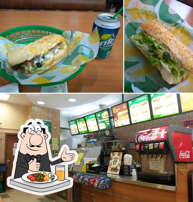 Platos en Subway