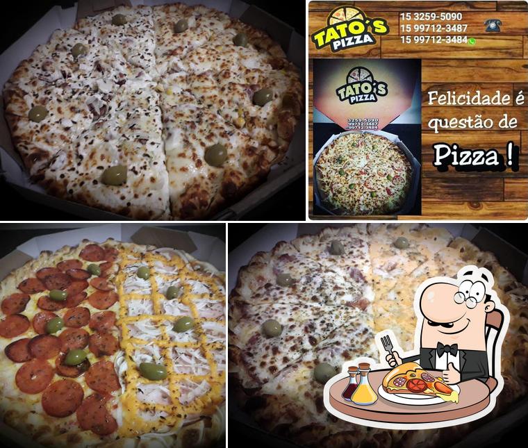 Peça pizza no Tato's Pizza Tatuí