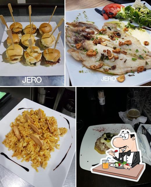 Food at Cafeteria Restaurante Jero