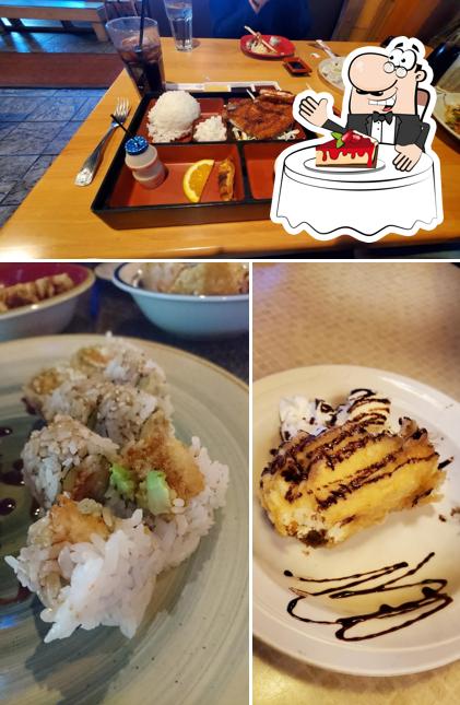 Kaze Japanese Restaurant serves a selection of sweet dishes