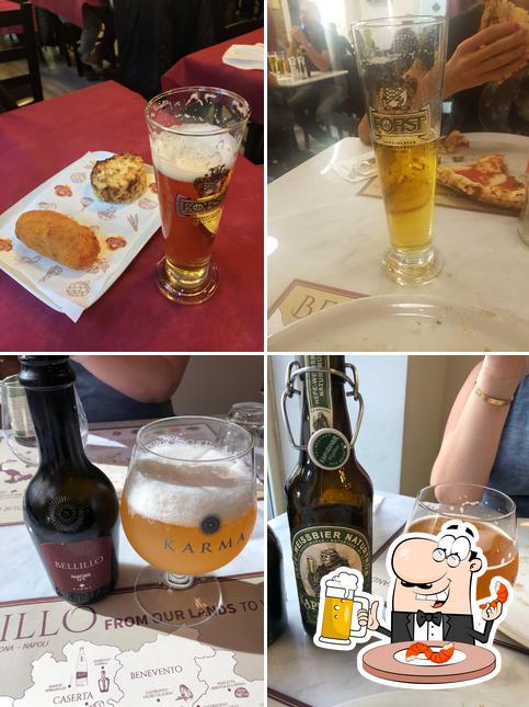 Puoi prenderti un rinfrescante bicchiere di birra chiara o scura