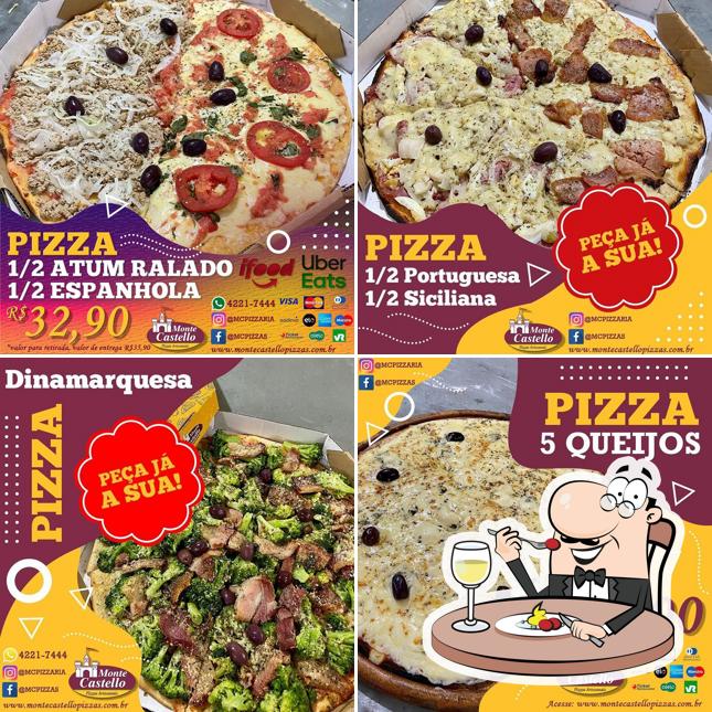 Comida em Monte Castello Pizzaria Bairro Santa Paula - Delivery Pizzas Artesanais em São Caetano do Sul