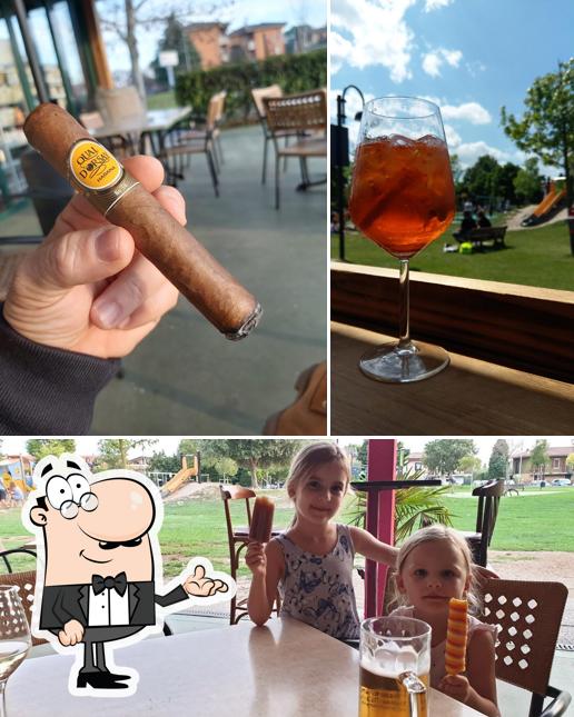 Gli interni di Bar dal Mimi