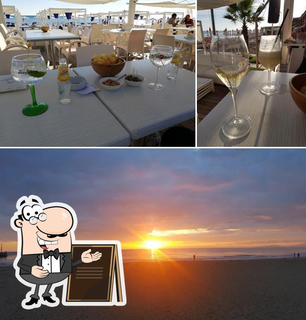 Curiosa tra gli esterni di Lo Skipper Beach club