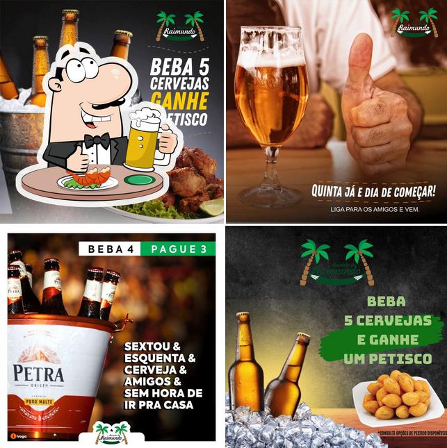 Você pode tomar um copo de cerveja leve ou escura