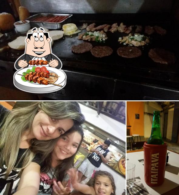 Comida em Bub's bar e Lancheteria