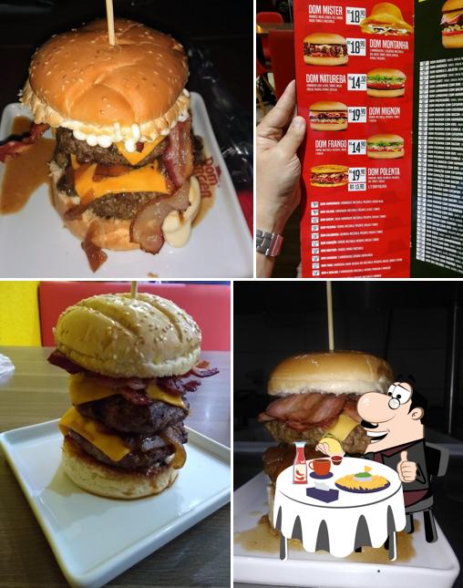Experimente um hambúrguer no Dom Burger Francisco Beltrão