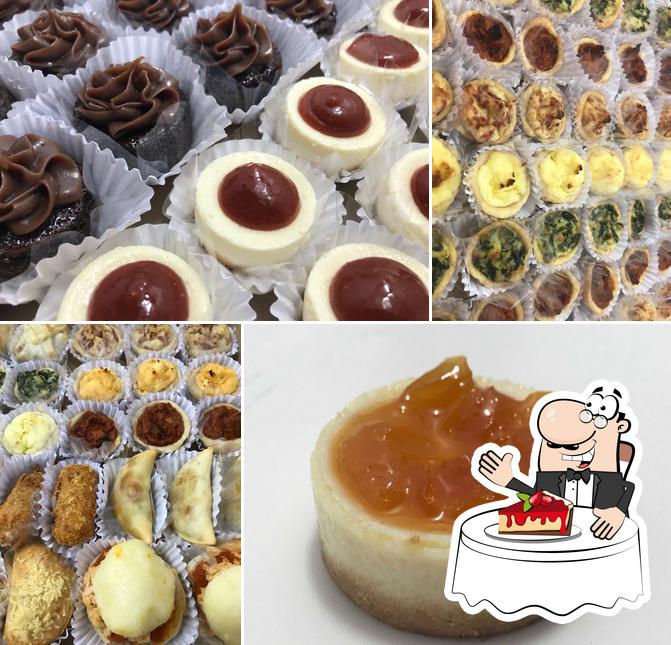 Desfrute de uma das sobremesas