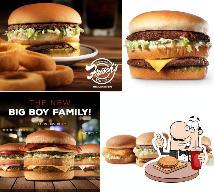 Try out a burger at Frisch's Big Boy