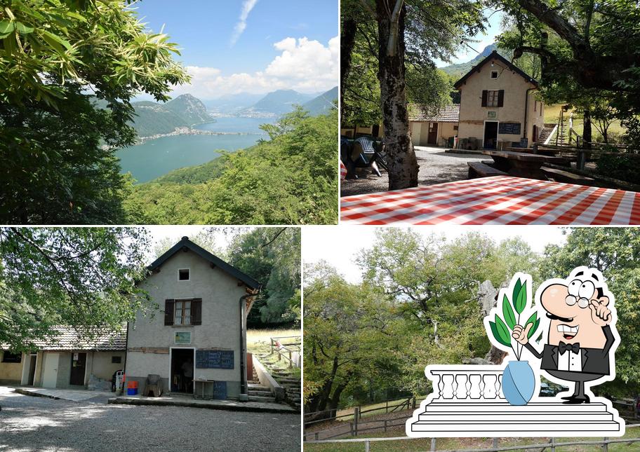 L'extérieur de Grotto Alpe di Brusino