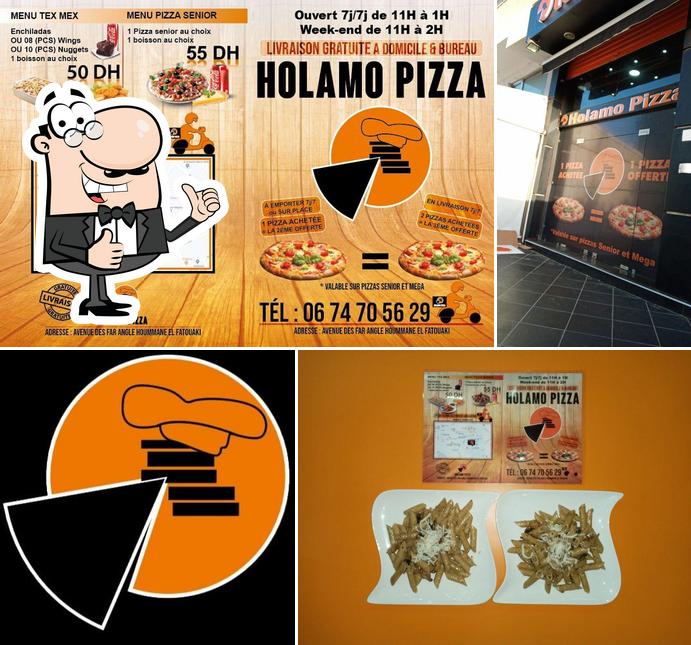 Взгляните на изображение ресторана "Holamo pizza"