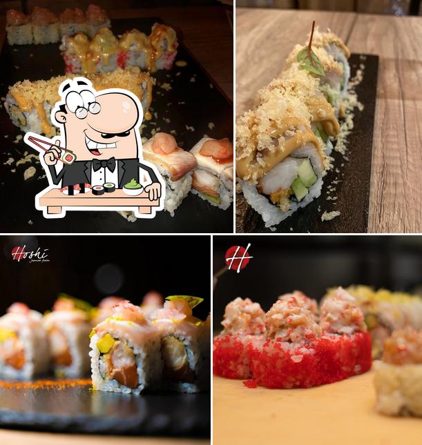 Prova le varie opzioni di sushi