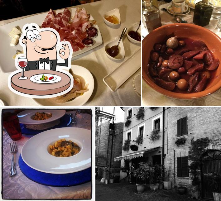 Platti al Ristorante Osteria L'Angolo Divino
