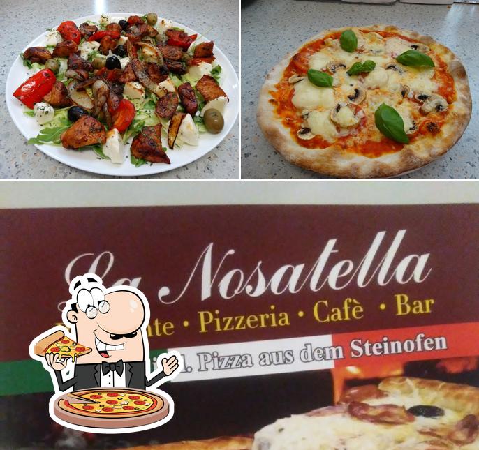 Choisissez des pizzas à La Nosatella