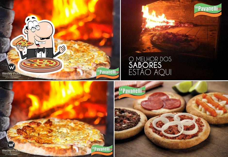 No La Pavanelli, você pode conseguir pizza