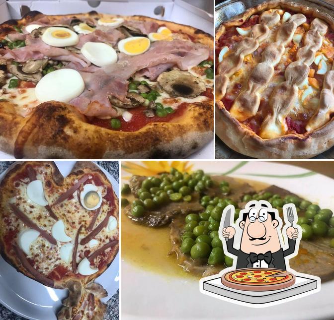 Scegli una pizza a La Vecchia Fontana