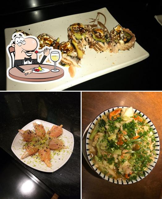 Platos en Narita Sushi Jundiaí