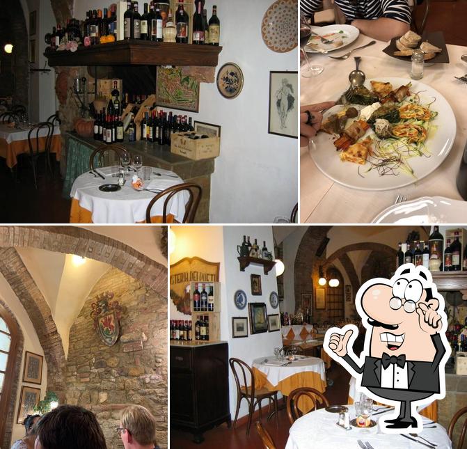 L'intérieur de Osteria dei Poeti Volterra