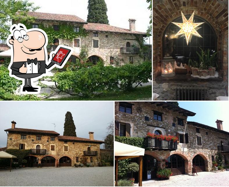 Gli esterni di Ristorante Osteria Di Villafredda