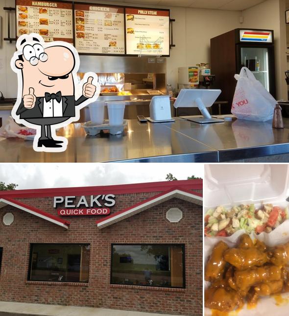 Peak's Quick Food in Tchula Restaurant menu and reviews