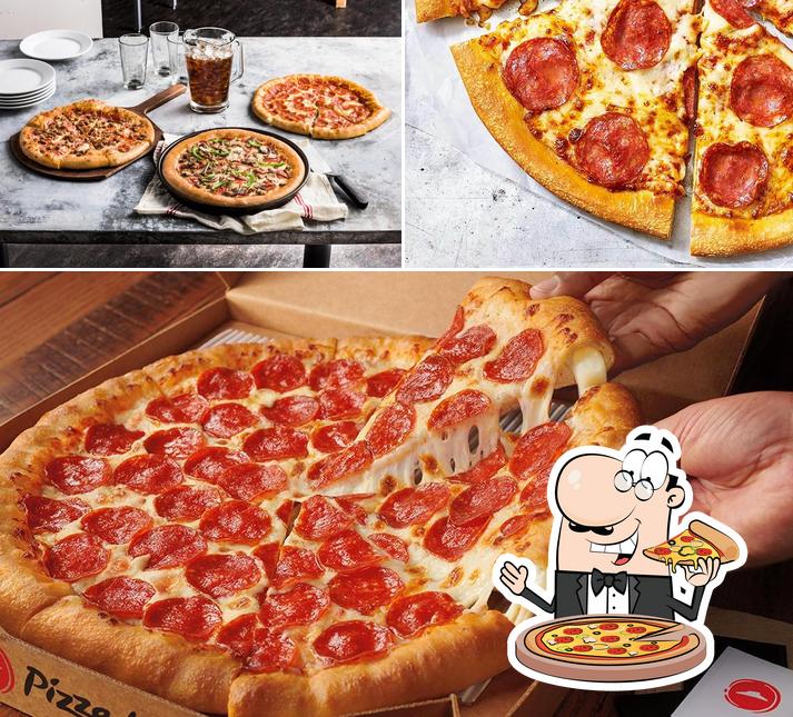 Choisissez des pizzas à Pizza Hut