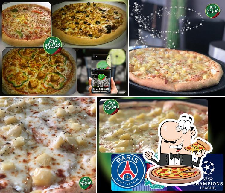 A Pizza Nostra, vous pouvez déguster des pizzas