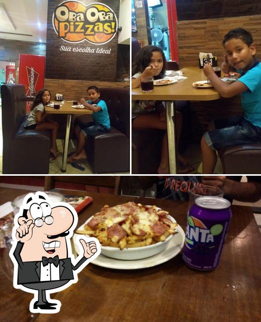 O interior do Oba Oba Pizzaria Cerâmica: Pizzas, Calzone, Milk-shake, Nova Iguaçu RJ