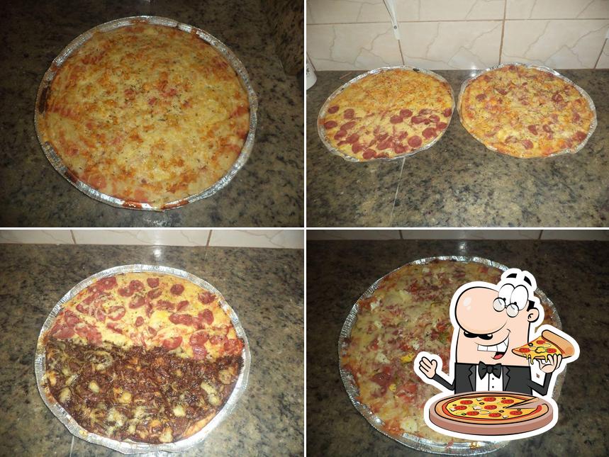 Peça diversos tipos de pizza