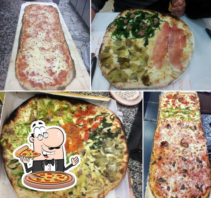 Scegli tra le svariate varianti di pizza