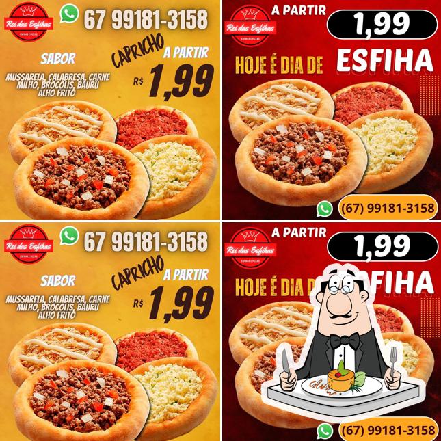 Comida em Rei das Esfihas