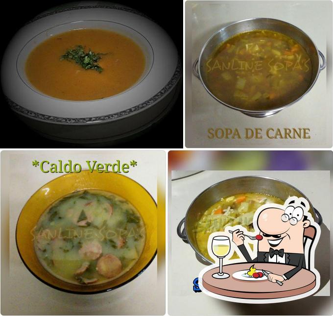 Comida em Sanline Sopa's Paulista PE