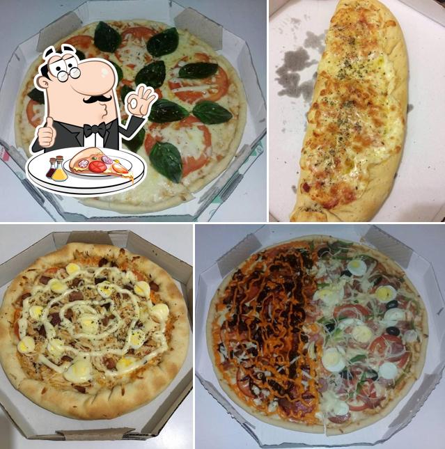 Peça diversos estilos de pizza