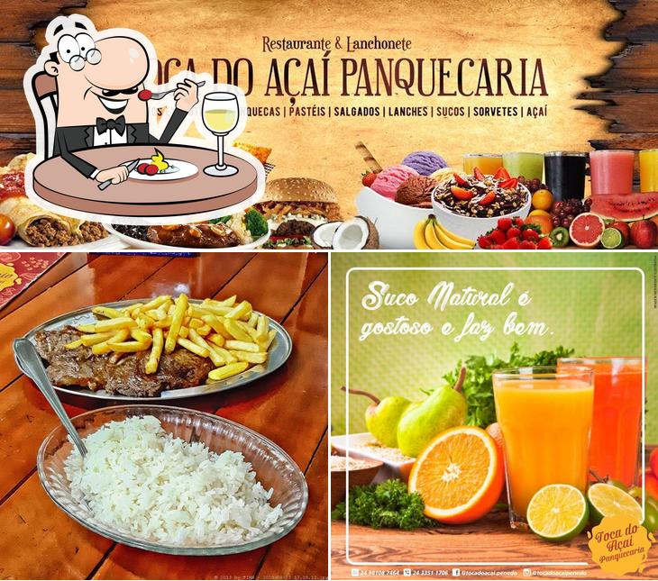 Comida em Toca Do Açai