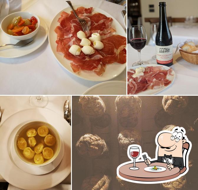 Cibo al Trattoria La Buca