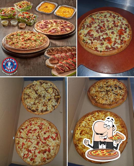 Commandez des pizzas à Roman's Pizza Brits