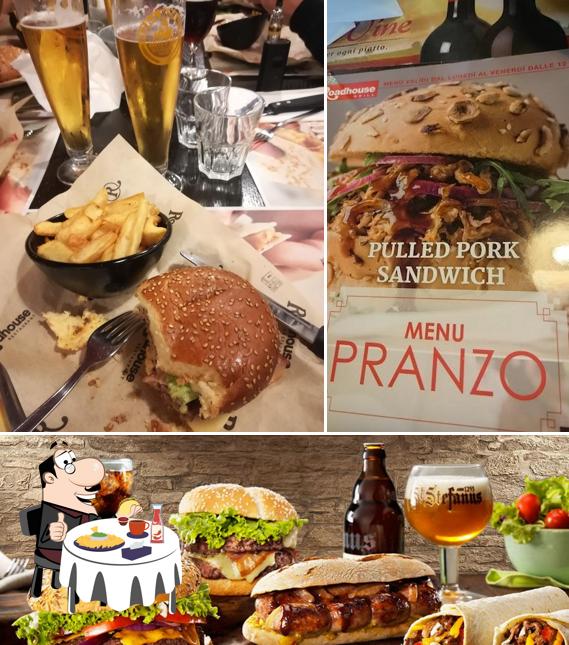 Prenditi un hamburger a Roadhouse Restaurant Piacenza