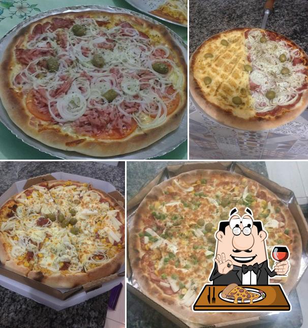 No Casa de la Pizza, você pode provar pizza