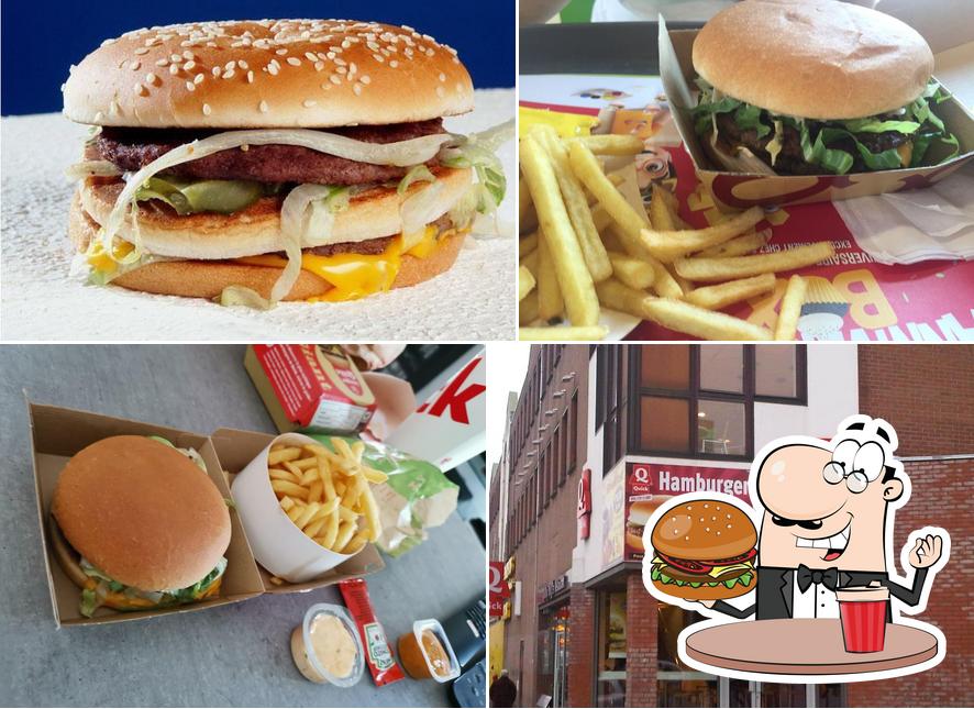 Essayez un hamburger à Quick Tourcoing