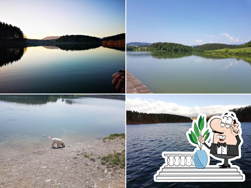 Curiosa tra la parte esterna di Gostilna Grad